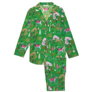 Green Antelope’s Forest pajama set